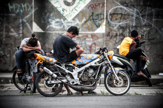 Indonezija: Motoristai Indonezija: Motoristai